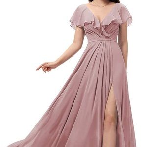 Bridesmaid dress    Dusty rose